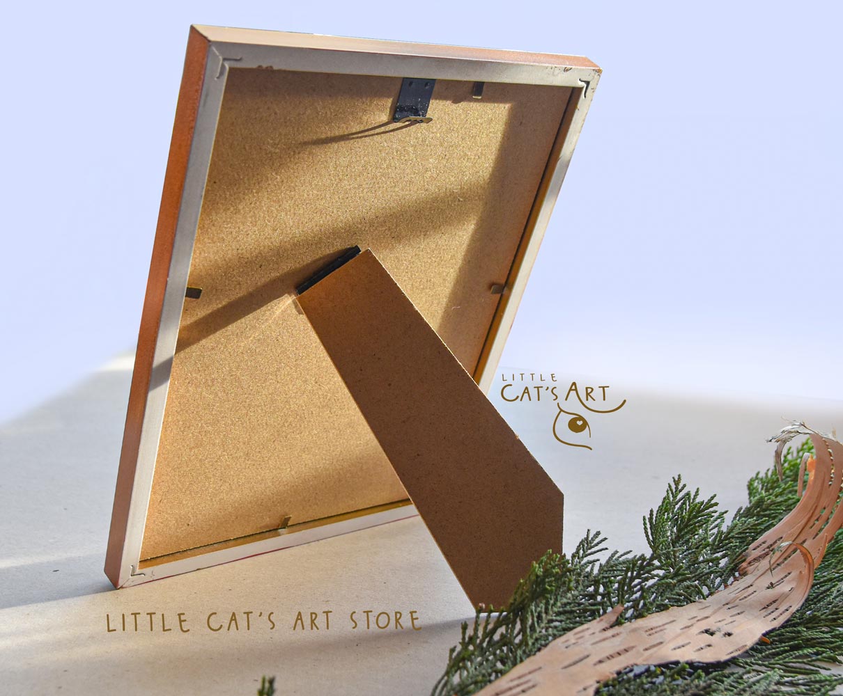 Frame backing